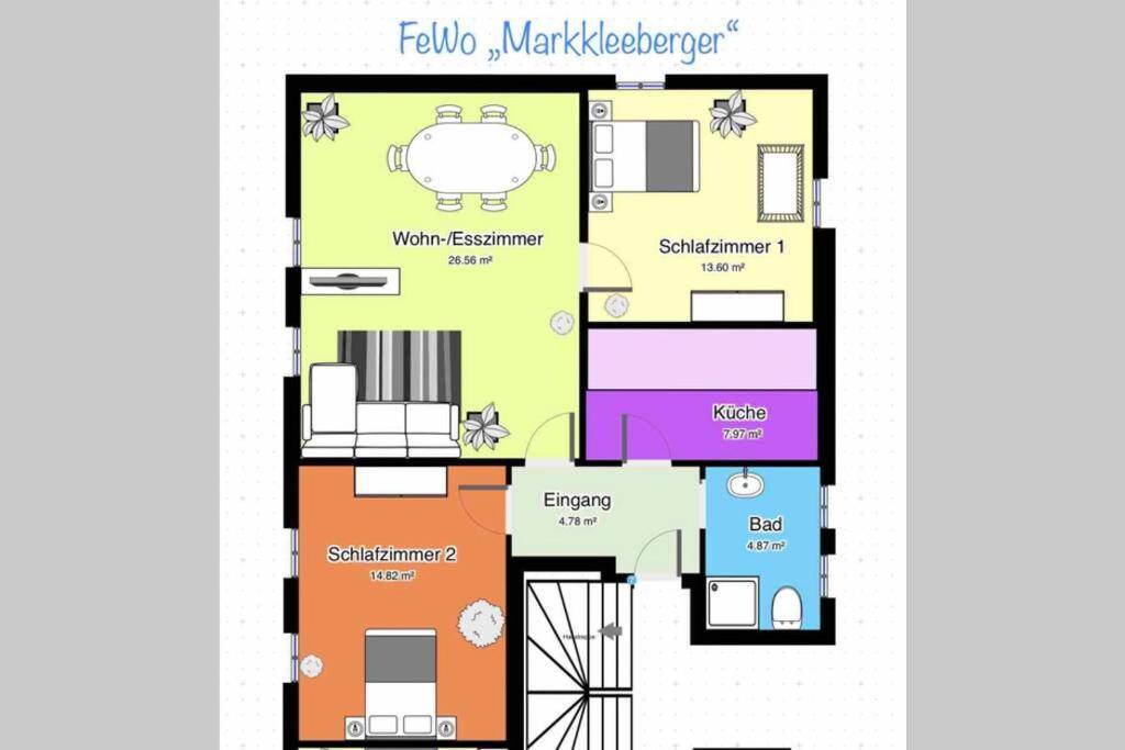Neu Auszeit In Moderner Wohnung In Seen-Naehe Марклеберг Экстерьер фото